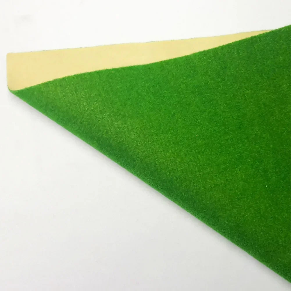 25cm artificial grass Miniature terrain mat scale model landscape train railway scenery architectural layout material garden