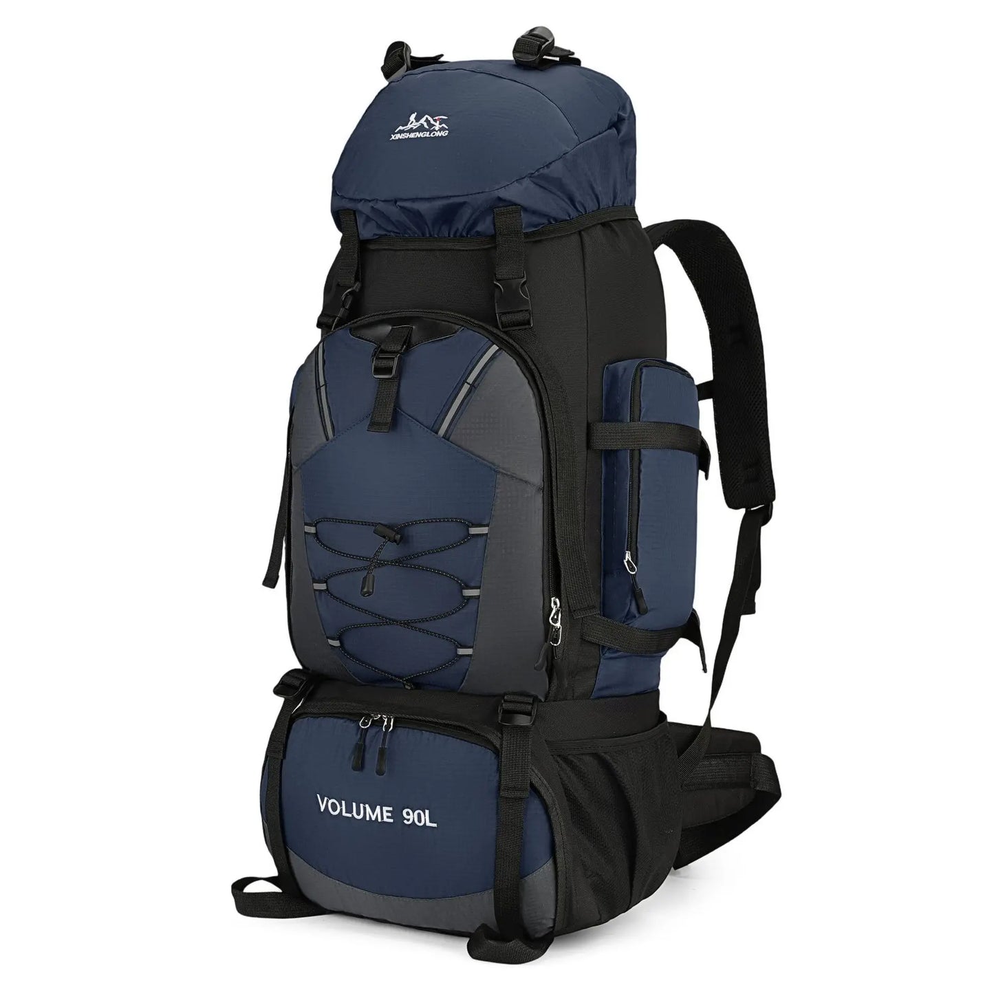 90L Hiking Backpack Men Women Large Capacity Outdoor Camping Rucksack Waterproof Travel Bag Mountaineering Trekking Bag