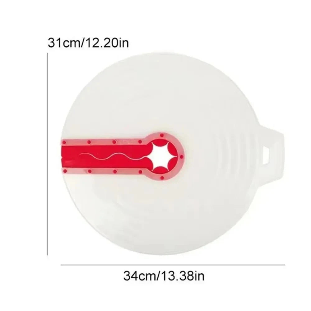 30cm Kitchen Gadget Egg Mixing Bowl Splash Guard Surrounding Stirring Splash Guard Cream Anti-stirring Splash Protector