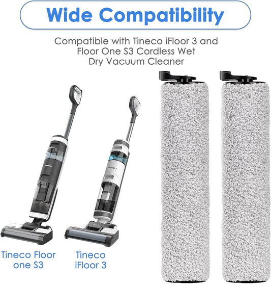 For Tineco IFloor 3 / Floor One S3 Roller Brush HEPA Filter Vacuum Cleaner Accessories Cordless Wet Dry Floor Washer Spare Parts
