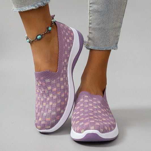 Women's summer breathable mesh flat shoes women's shoes casual sneakers shoes, clearance free shipping