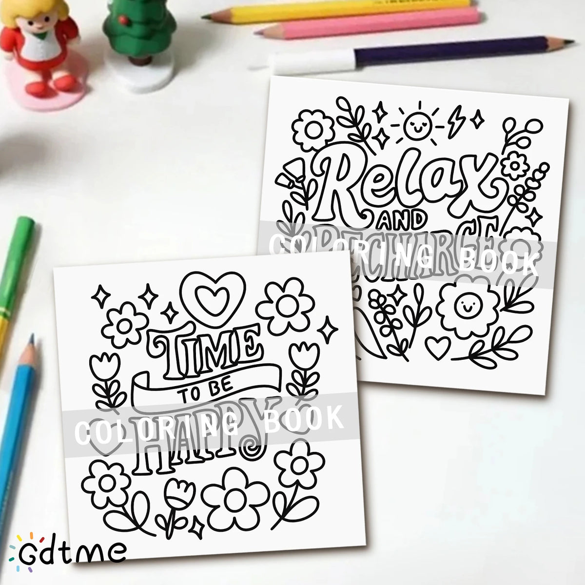 Motivational QUOTES Coloring Book For Adults And Teen Featuring Cute Cozy Daily Activities For Relaxation (Cozy Spaces Coloring)