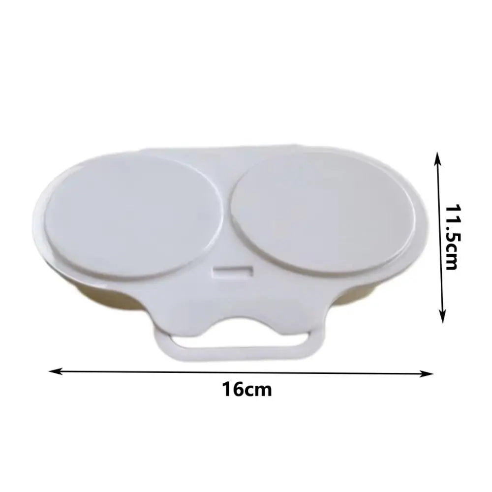 Food Grades Plastic Microwave Egg Cooker Heat Resistant Kitchen Cooking Mold Egg Fryer Easy To Clean Portable Steamed Egg Box
