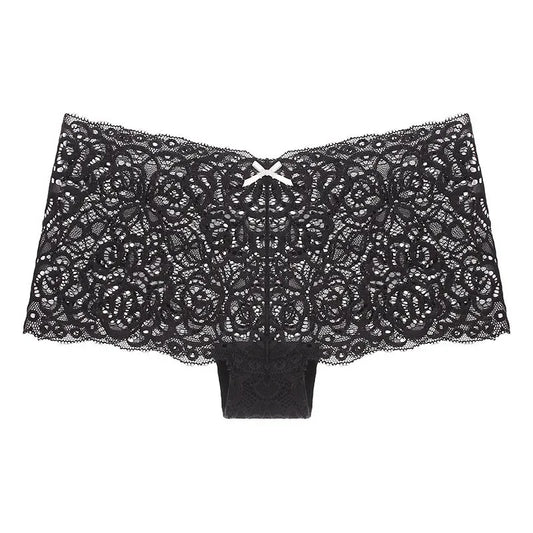 Boyshorts Underwear for Women Sexy Floral Panties S-XL Girls Low-Rise Ladies Comfortable Boxer Shorts