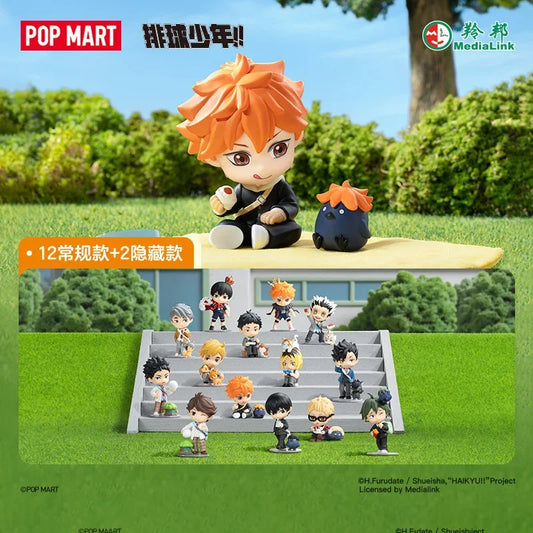 POP MART HAIKYU!! OFF-COURT VIBES Series Mystery Box Genuine Blind Box Guess Toys Bag Ornament Figurine Home Decor Desktop Doll