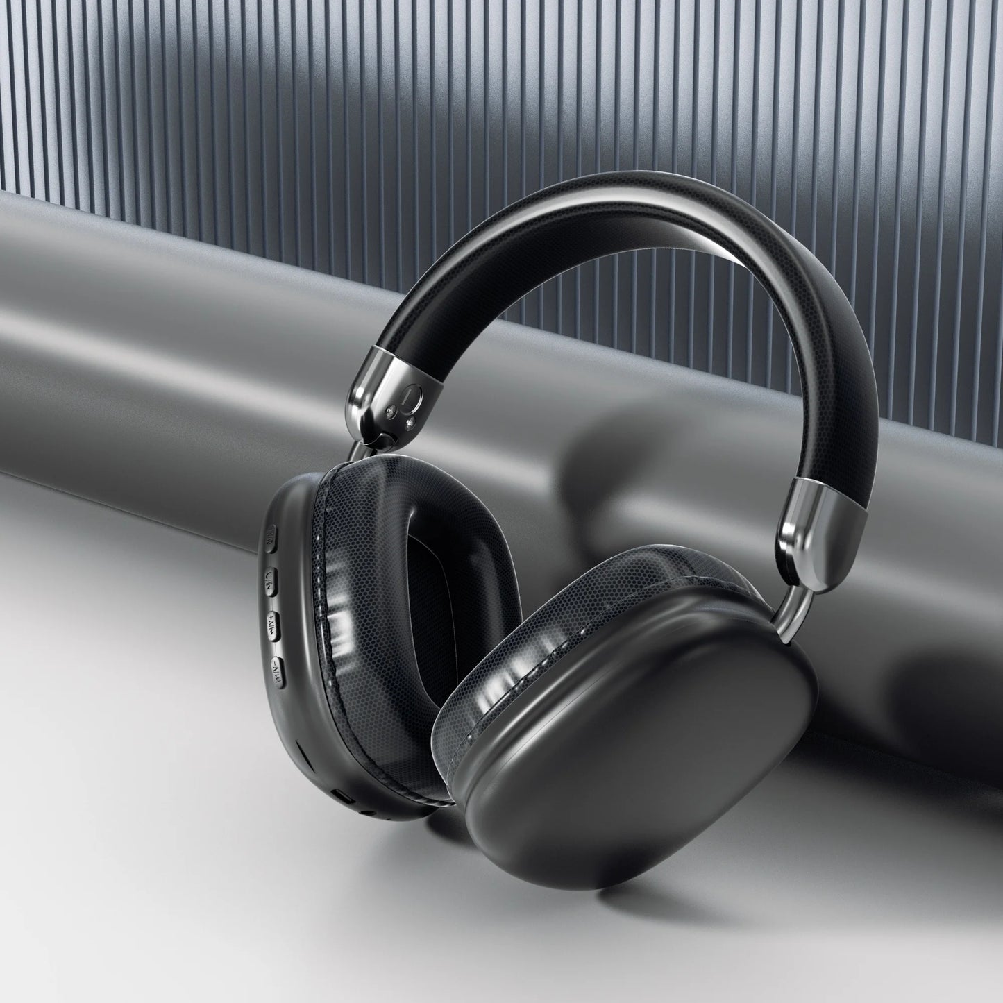 Original 9D Surround Sound Headsets Metal Wireless Bluetooth Headphones with HD Mic Noise Reduction Gaming Earphones for iPhone