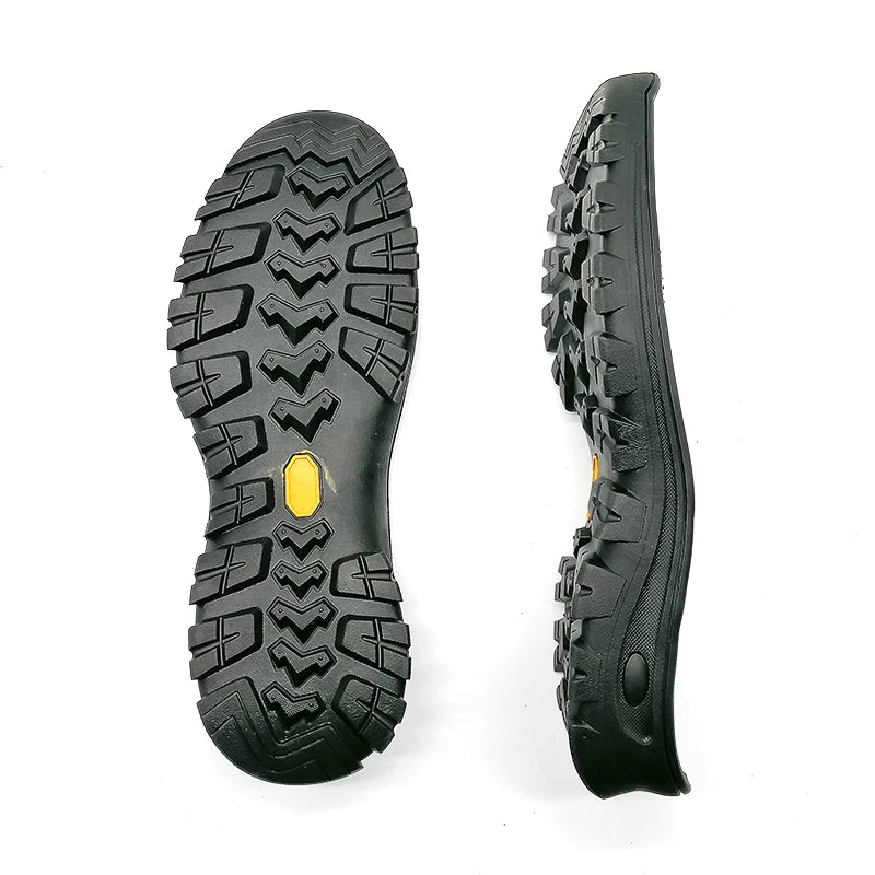 Outdoor Sports Hiking Mountaineering Shoes Rubber Outsole Anti-slip Wear-resistant Low-cut Breathable Men's Shoe Laces