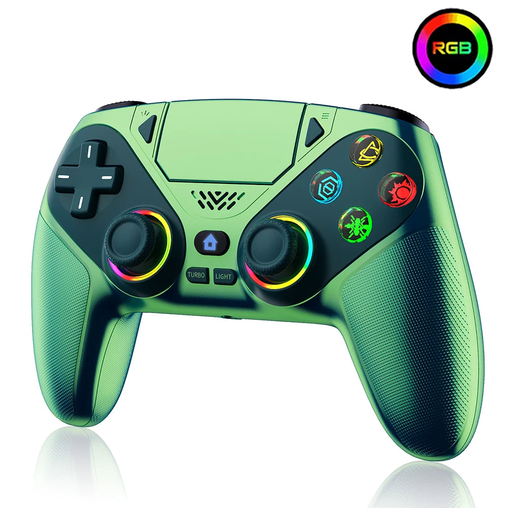 RGB Wireless Gamepad,For Playstation 5/PS5 Controller,With Turbo Dual Sense Vibrate Programming 3D Gaming Controller Console