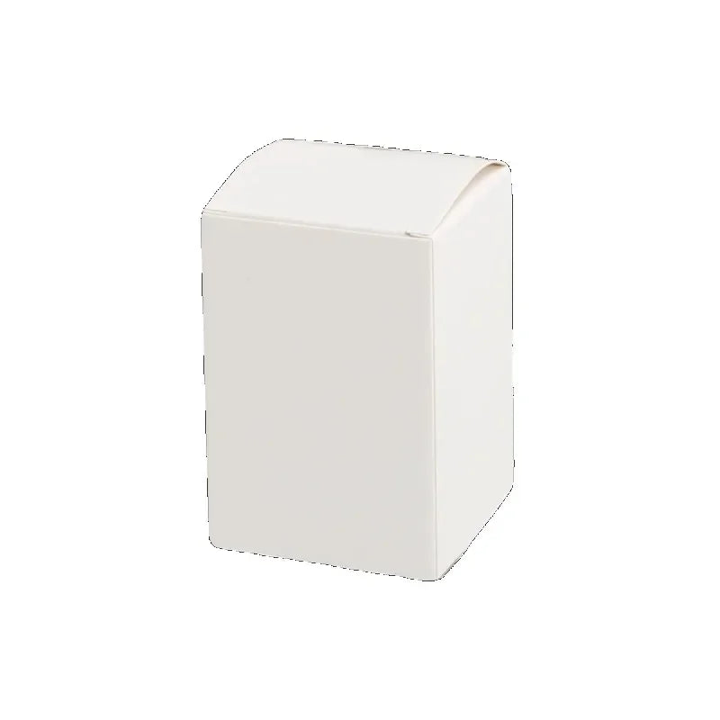 20pcs White Kraft Box 4-23cm Height Small Carton Universal Packaging Box Square Blank Cardboard Box for Candle and Gift