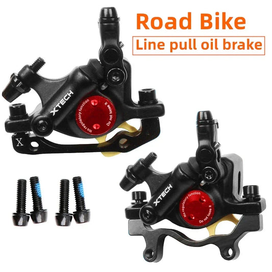 ZOOM HB-100 XTECH MTB Hydraulic Disc Brake Kit for Mountain/Electric Folding Bike Front Rear Clamps Bicycle Accessories