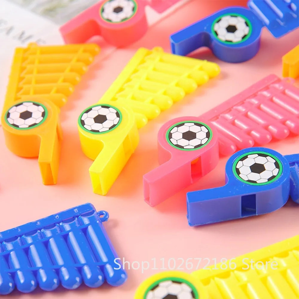 12/24/36Pcs Fun Whistle Harmonic Music Toys Birthday Party Kindergarten Carnival Party Gifts Prize Gift Bag Treasure Box Filler