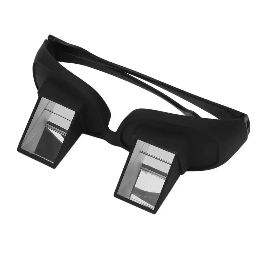 Lazy Eyeglasses Lazy Reading Glasses Prismatic Horizontal Glasses Lying Down Bed Reading Watching HD Readers Glasses