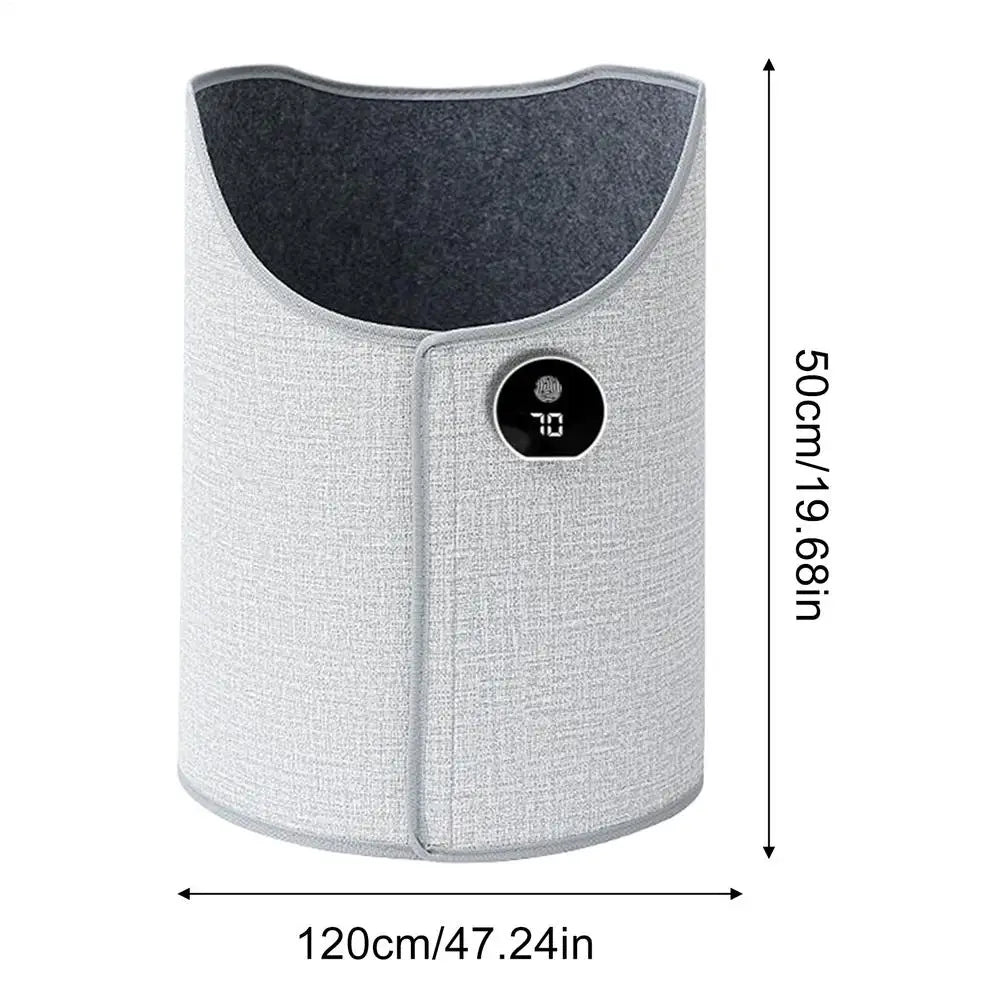 EU Desk Heater Leg Warmer Adjustable Temperature Quiet Electric Foot Warmer for Office Home Working Study Space Heating Pad