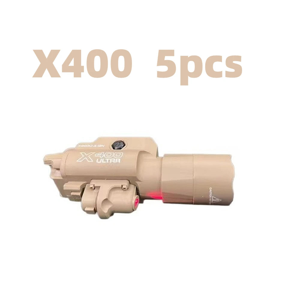 X400U Nylon Infrared Flashlight 200LM Scout Light New Color for 21mm Rail Airsoft Toy Gun