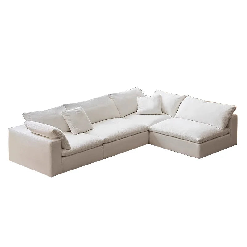 Modern Design l Shape Sofa Set Living Room Furniture Sectional Couch Set Modern Living Room Sofa White Sofas for Home