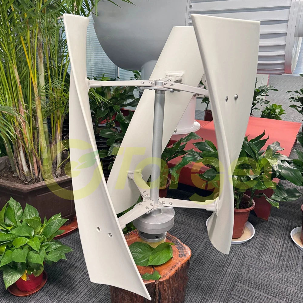 10000W 5000W 8000W 12V/24V 48V 96V Wind Turbine Generator Complete Set Windmill 220V Output Vertical Axis Wind Turbine Home Use