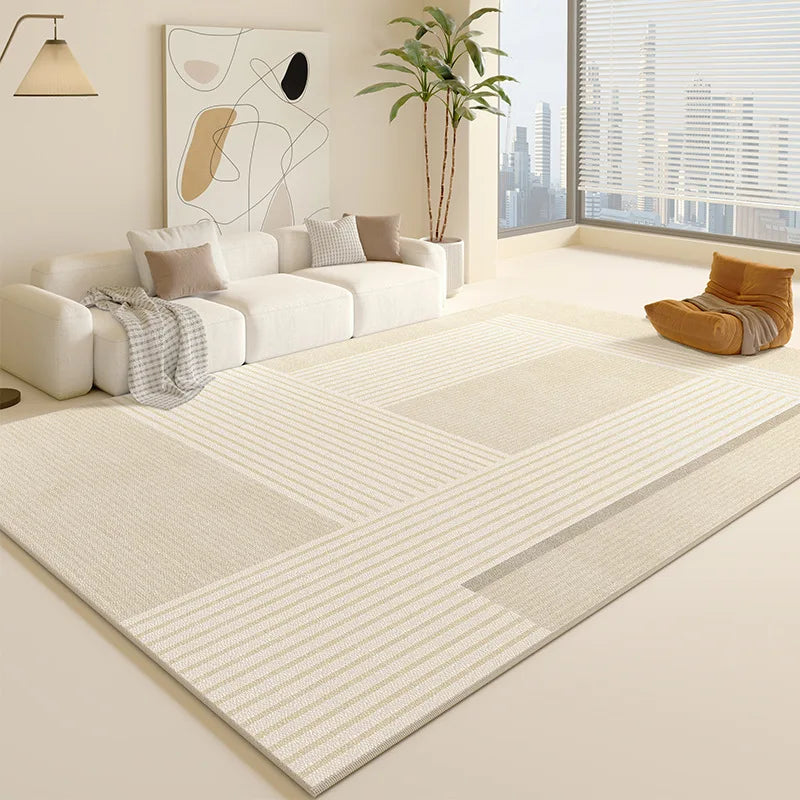 New autumn and winter Dutch velvet living room carpet cream living room carpet full bedroom bedside blanket