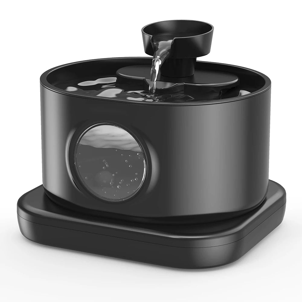 3L Wireless Recharging Sensor Cat Water Drinking Fountain Battery Operated Automatic Pet Motion Sensor Dog Water Dispenser Bowl