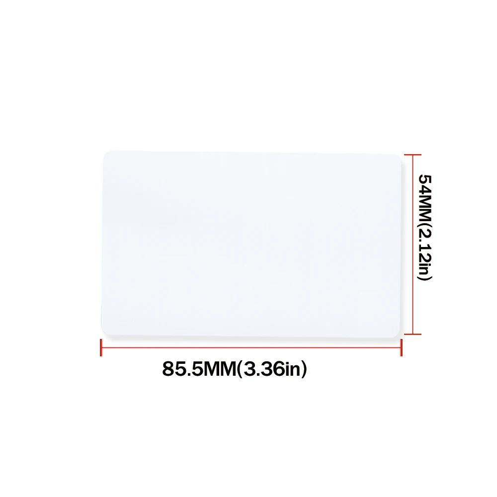 10/50pcs NFC Ntag216 Ntag215 Ntag213 White Card TAG ISO14443A RFID Cards Ntag 213 Chip for All NFC Enabled Phones