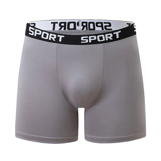 5-piece Set Of Solid Color Fashionable Simple Sports Long Underwear Comfortable Plus Size Flat Corner Pants Cycling Base Shorts