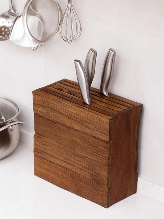kitchen solid wood tool rack