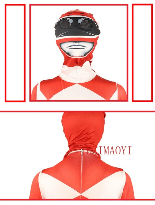 Adult Samurai Sentai Shinkenger Rangers Costume Adult Superhero Cosplay Halloween Birthday Party Jumpsuit Zentai Suit