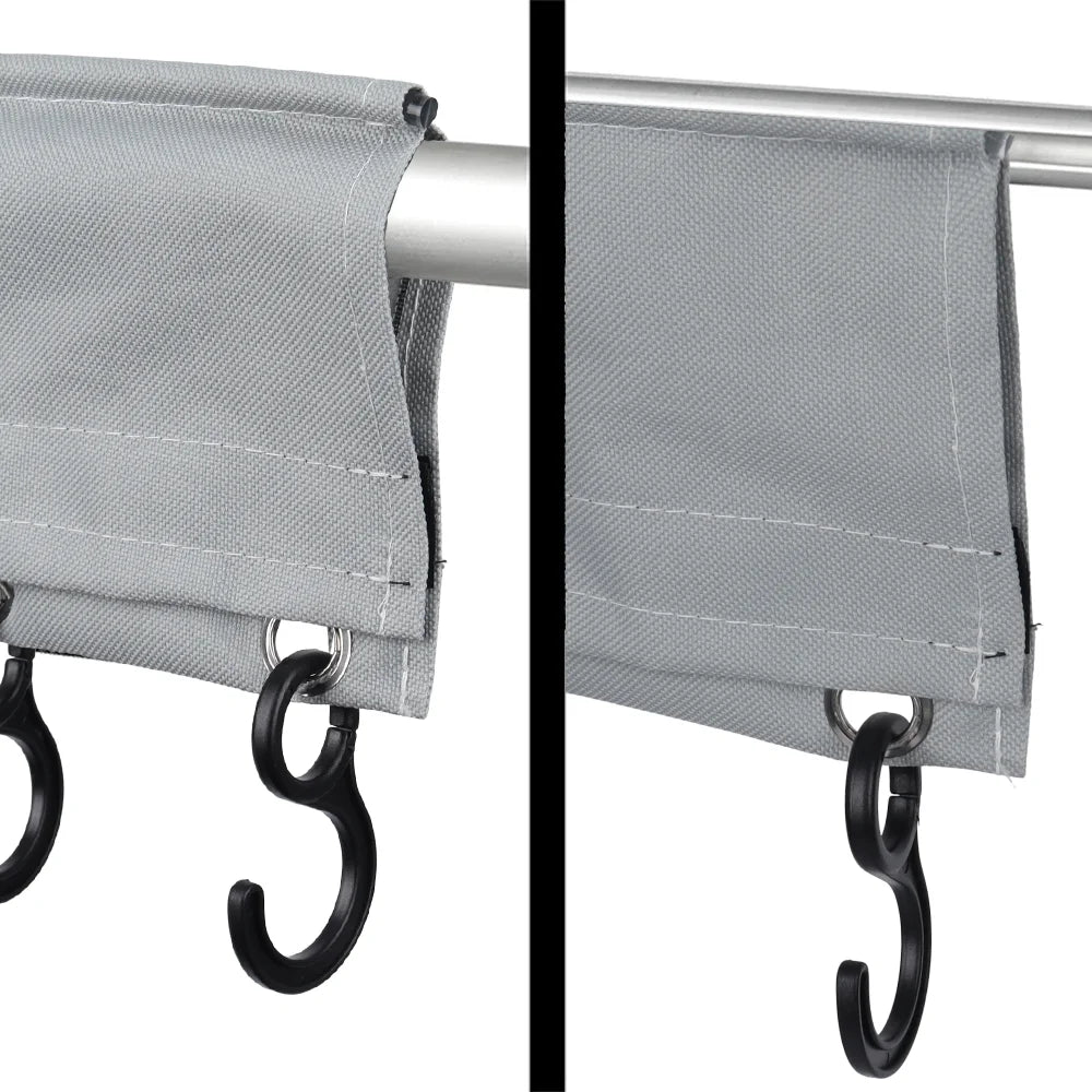 Camping Coat Hooks Racks Clothes Hook Rail With Piping For Caravan Motorhome Keder Piping Rail Strips Or Tent Roof Poles