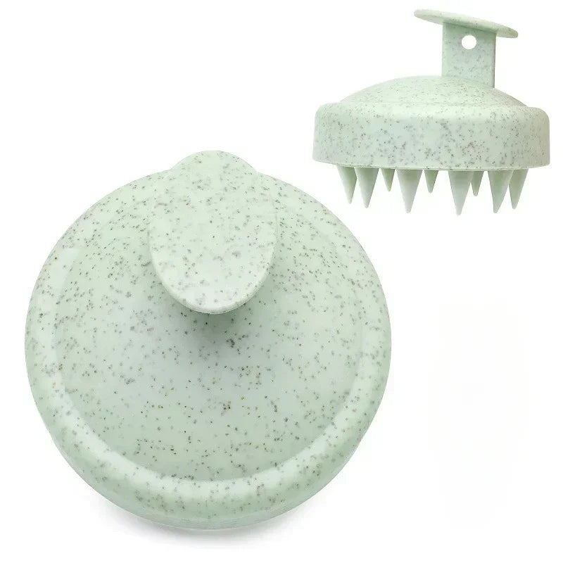 Silicone Shampoo Scalp Hair Massager Head Body Scalp Massage Brush Shampoo Massage Comb Massage Scalp Acupuncture Point