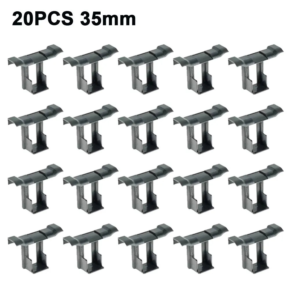 30/35/40mm Solar Panel Drainage Clips Solar Water Drain Diversion Clip Photovoltaic Mud Removal Clip For Cleaning Solar Panels