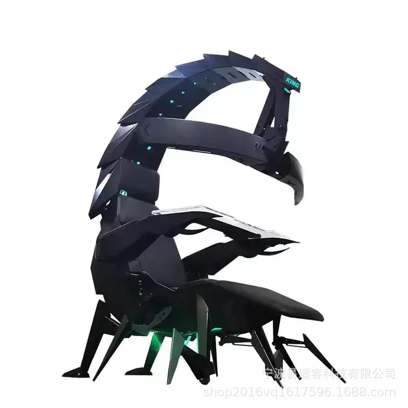 Scorpio Esports Cockpit Zero Gravity Reclining Gaming Chair Space Capsule PC Racing Seat Immersive Simulator Pod for Gamer