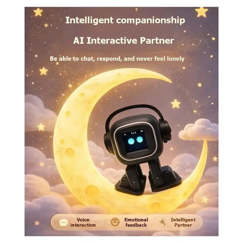 2026EMO Robot Intelligent Emotion Perception Touch Interaction AI Electronic Emotion Feedback And Companionship Pet
