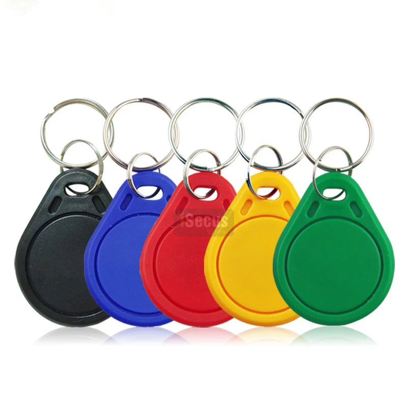 5P 13.56Mh S50 Classic 1K Smart Tag NFC RFID Keychain Mi-fare Keyfob High Frequency MF Keytag Proximity Card for Access Control