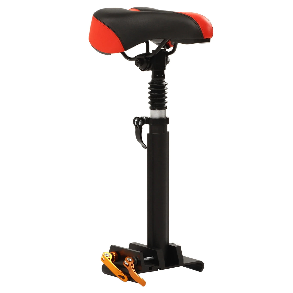 Electric Scooter Saddle Comfortable Padded Foldable Punch Electric Scooter Seat Saddle for Replacement Electric Scooter Saddle