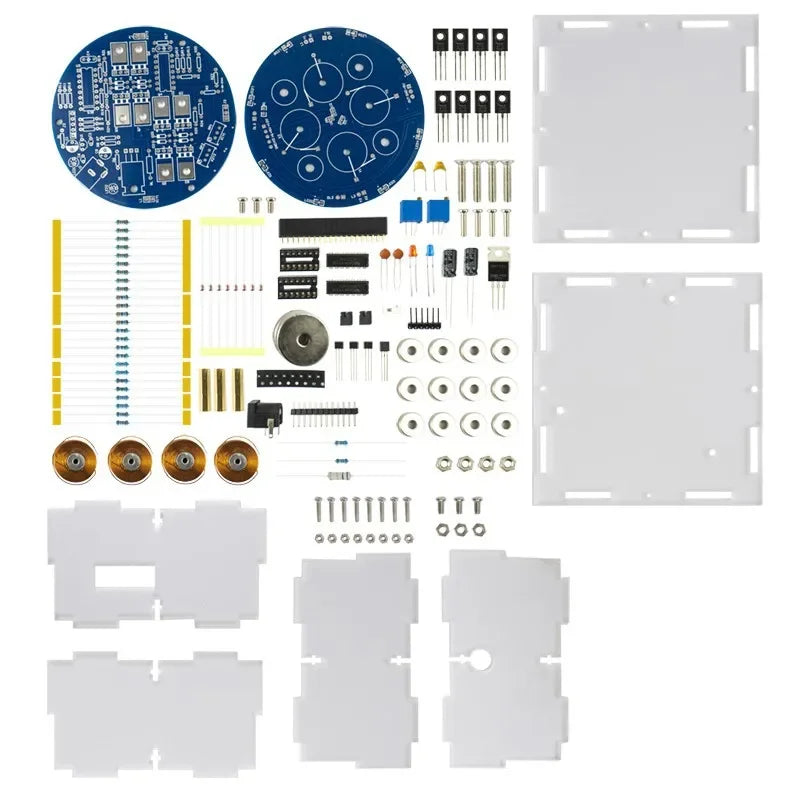 Magnetic Levitation DIY Electronic Kit Experimental Coil Push-down Module Circuit Welding Kit (Weight Bearing 50g)