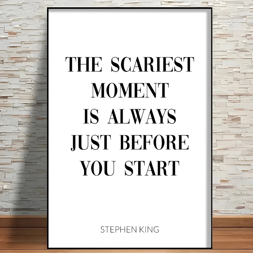 Motivation Success Quotes Poster Perfect Space Sticker Self Adhesive for Office Home Theater Wall Art Decor Fancy Gift