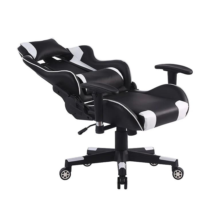 #¥Free Sample Pc Office Racing Computer Scorpion Reclining Leather Autofull Gamer Dropshipping Led Gaming Chair With Footrest
