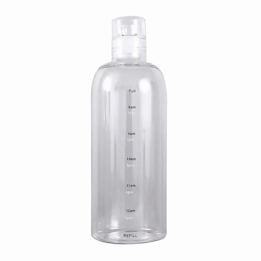 PP For Travel School Juice Milk Tea Cup Drinkware Durable With Time Marker Water Cup Water Bottle Drinking Cup Coffee Mugs