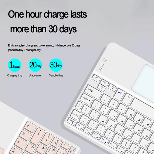 Touchpad Bluetooth Keyboard For Smart Phone PC Computer Laptop Wireless Keyboard For iOS Android Windows for iPad Keyoboard