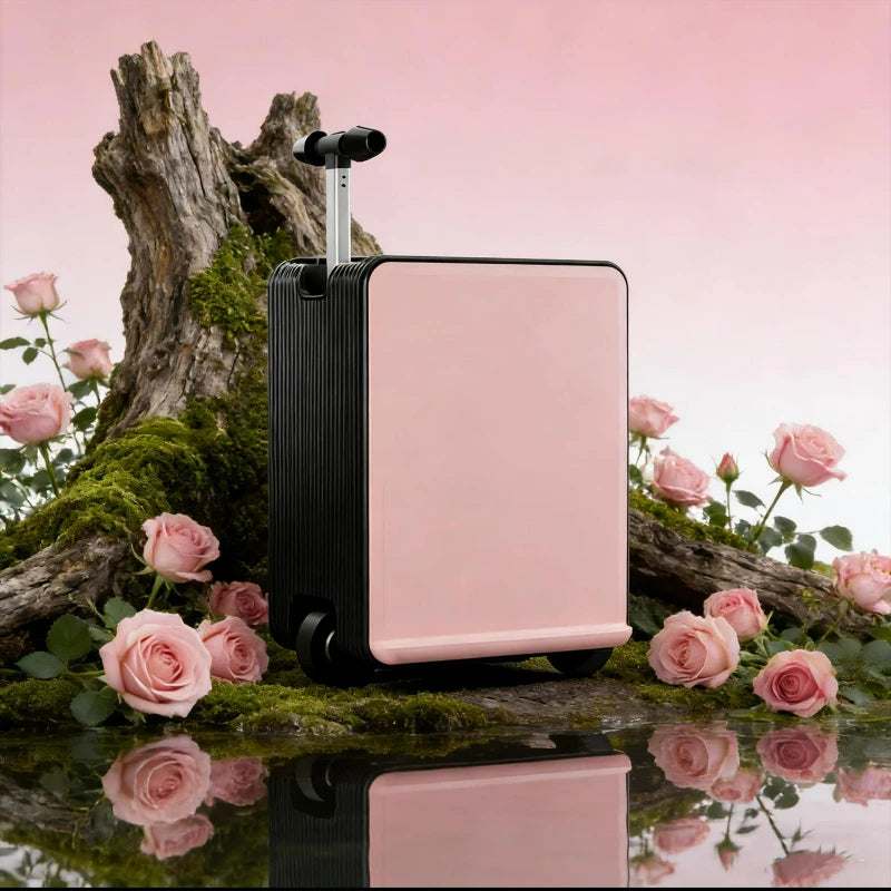Carry-on Luggage Lightweight Rideable Electric Suitcase Multi-function Password Travel Business Trip Trolley