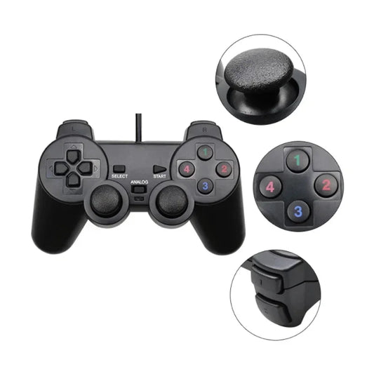 USB Wired Controller Gamepad Joystick for WinXP/Win7/Win8/Win10 Gamepad Gaming Controller for PC Computer Laptop