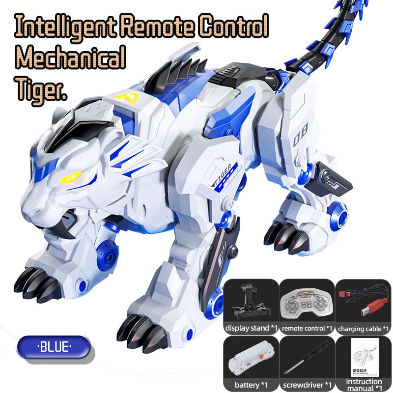 JJRC R38 RC Robot Children's Educational Toy Smart Programming Remote-Controlled Mechanical Tiger Sensory Bionic Dancing Robot
