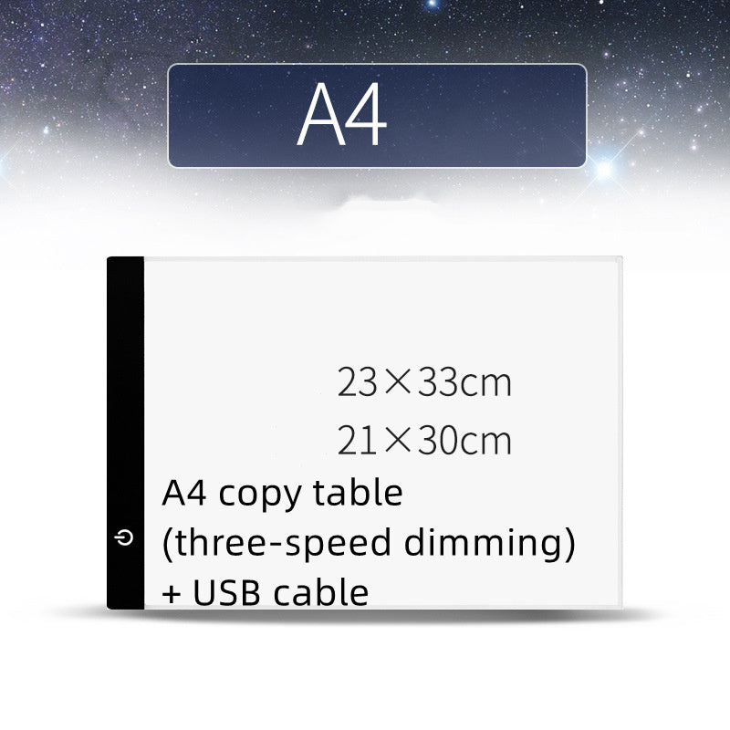 A4 Copy Table LED Copy Table Light-emitting Board