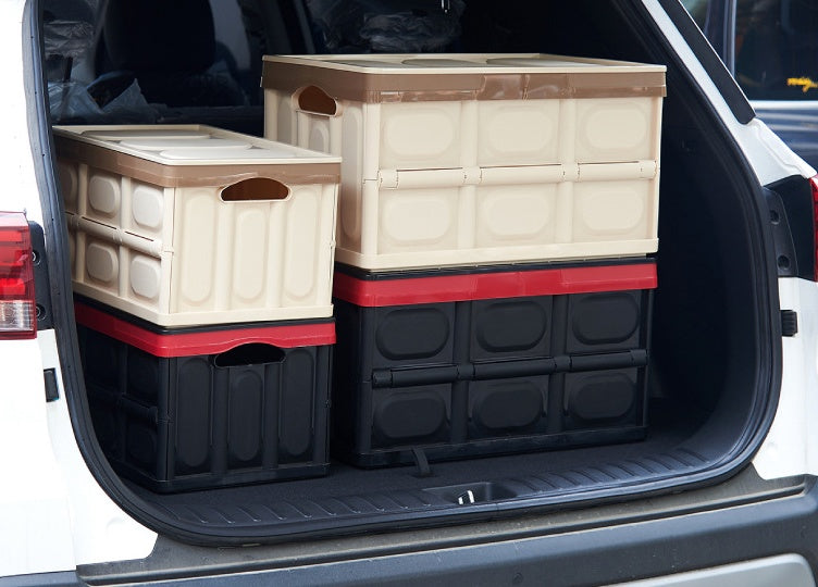 Car Trunk Storage Compartment Folding Receive A Case