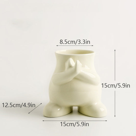 Ceramic Vase Decoration Suitable For Living Room Dining Table