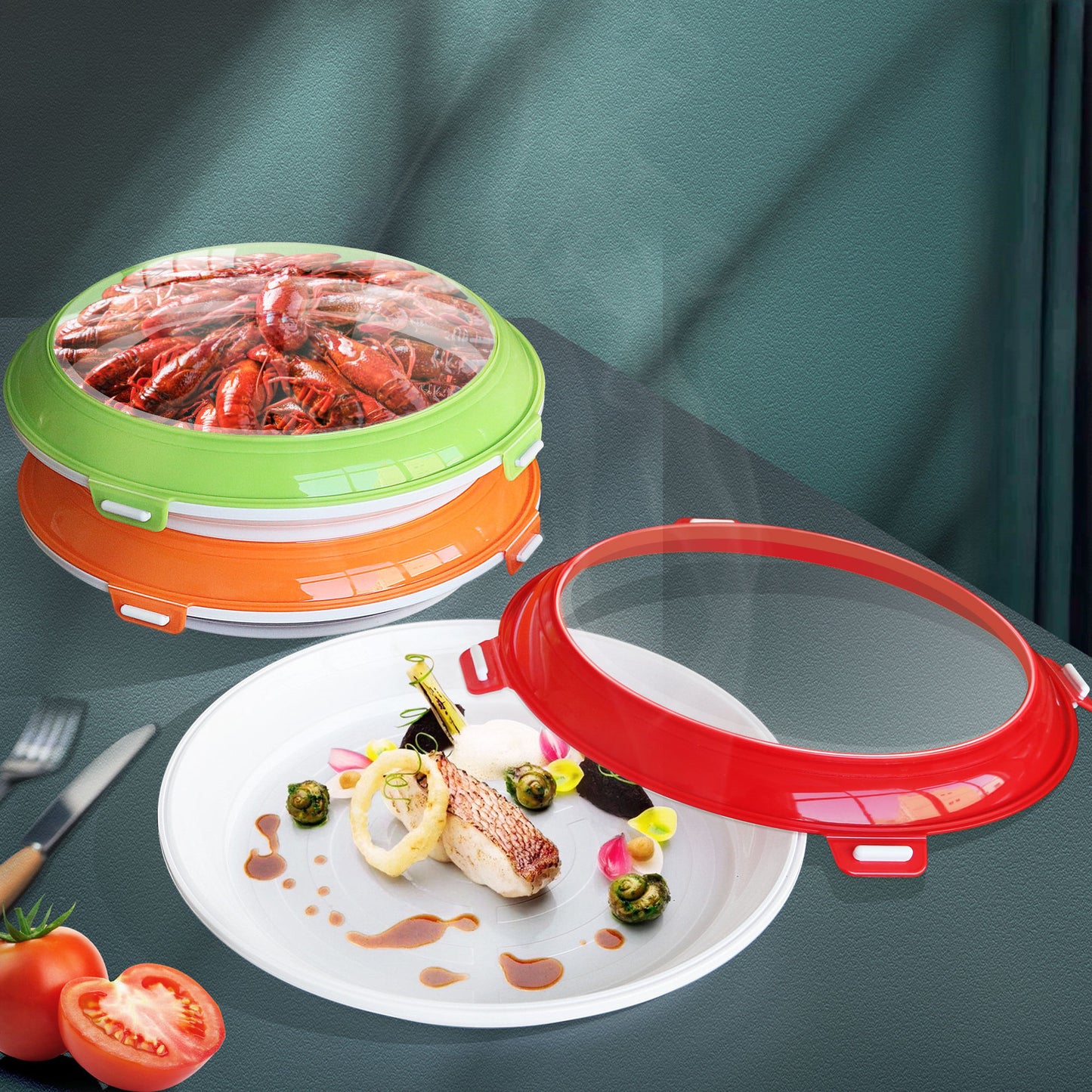 Food Preservation Storage Plastic Food Vacuum Preservation Tray