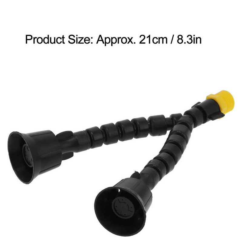 4 Points Plastic Universal Y-type Nozzle Adjustable Bamboo Joint Agricultural Sprayer