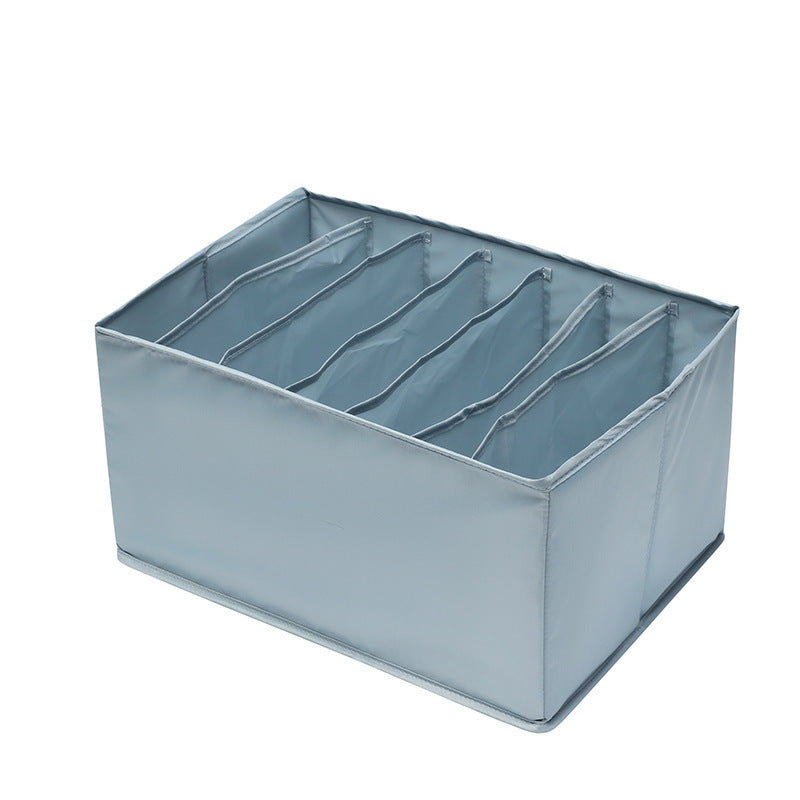 Hot Washable Underwear Storage Box With Foldable Divider