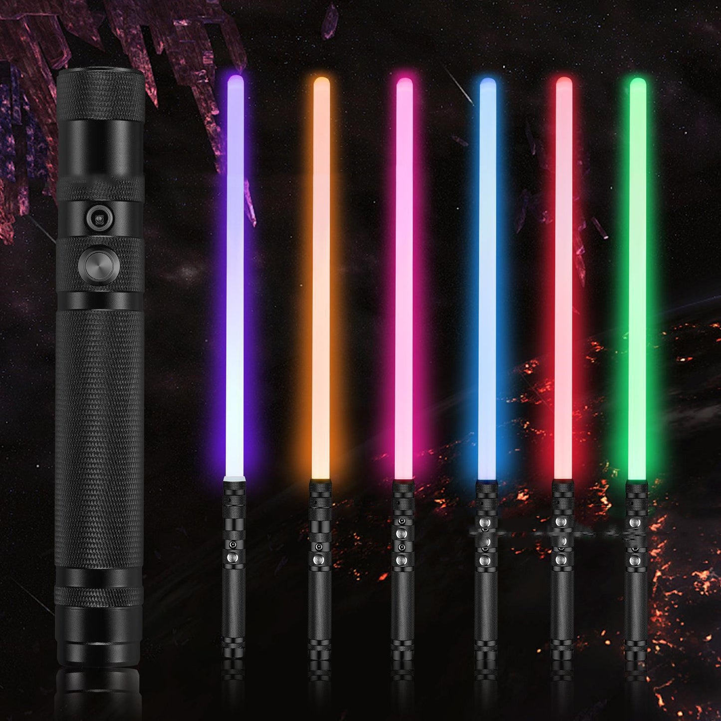 Rechargeable Children's Luminous Toy Sword Seven Colors