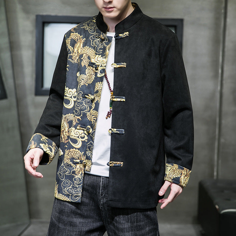 Retro Style Youth Plus Size Jacket Coat