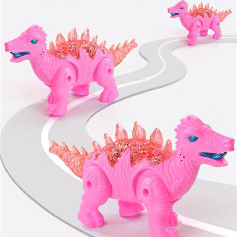 Leash Electric Dinosaur Walking Luminous Music Electric Toy
